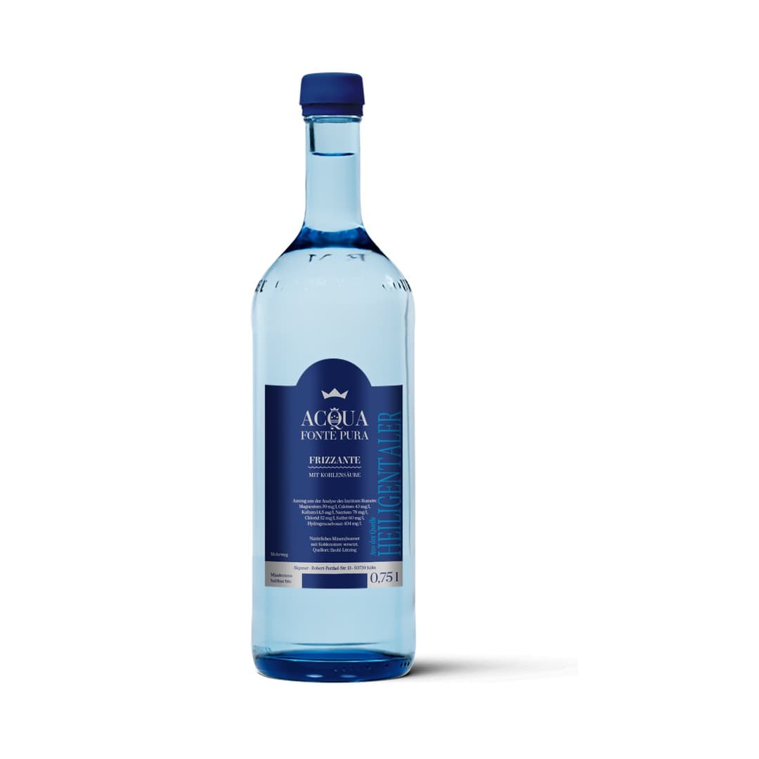 Acqua Fonte Pura Frizzante 0,75l 12er Kiste