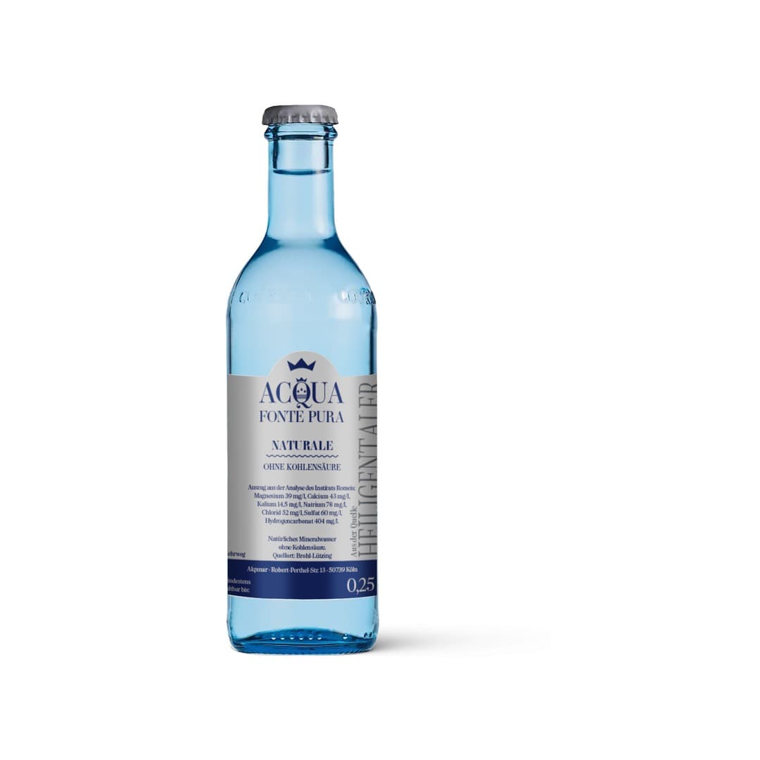 Acqua Fonte Pura Naturale 0,25l 24er Kiste