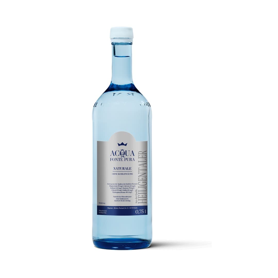 Acqua Fonte Pura Naturale 0,75l 12er Kiste