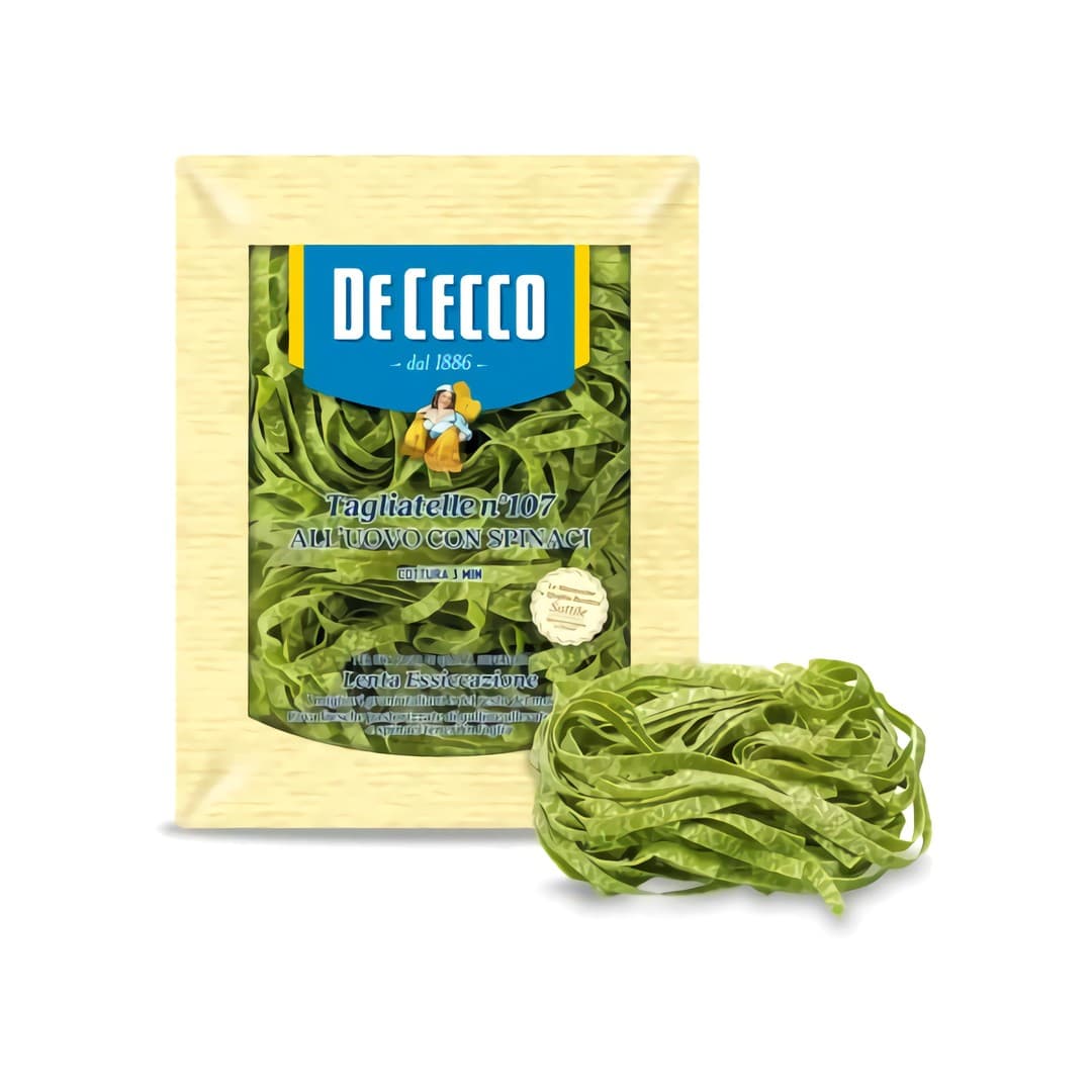 De Cecco Spinach Tagliatelle Egg 12x8.8 Oz