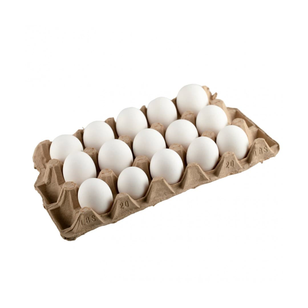 Fresh Hen Eggs Eier, KL. A, Weiß, Gr. L, 180er Pack
