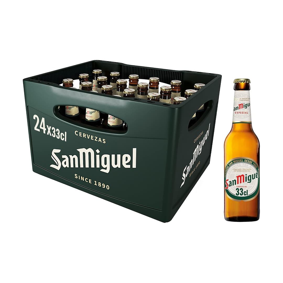 San Miguel 0,33l 24er Kiste
